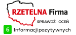 Certyfikat Rzetelnej Firmy