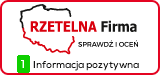 Rzetelna Firma - certyfikat
