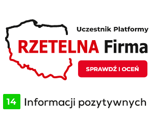 Certyfikat Rzetelna Firma - NOVA COMPANY
